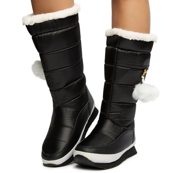 ESKIMO SNOW BOOTS Women – Black ( BRAND NEW !!! ) - Picture 3 of 7